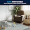 Flash Furniture Kids Recliner, 25" to 39" x 28", Upholstery Color: Brown, Weight Capacity: 90 lb. BT-7950-KID-MIC-BRWN-GG - alternate 8